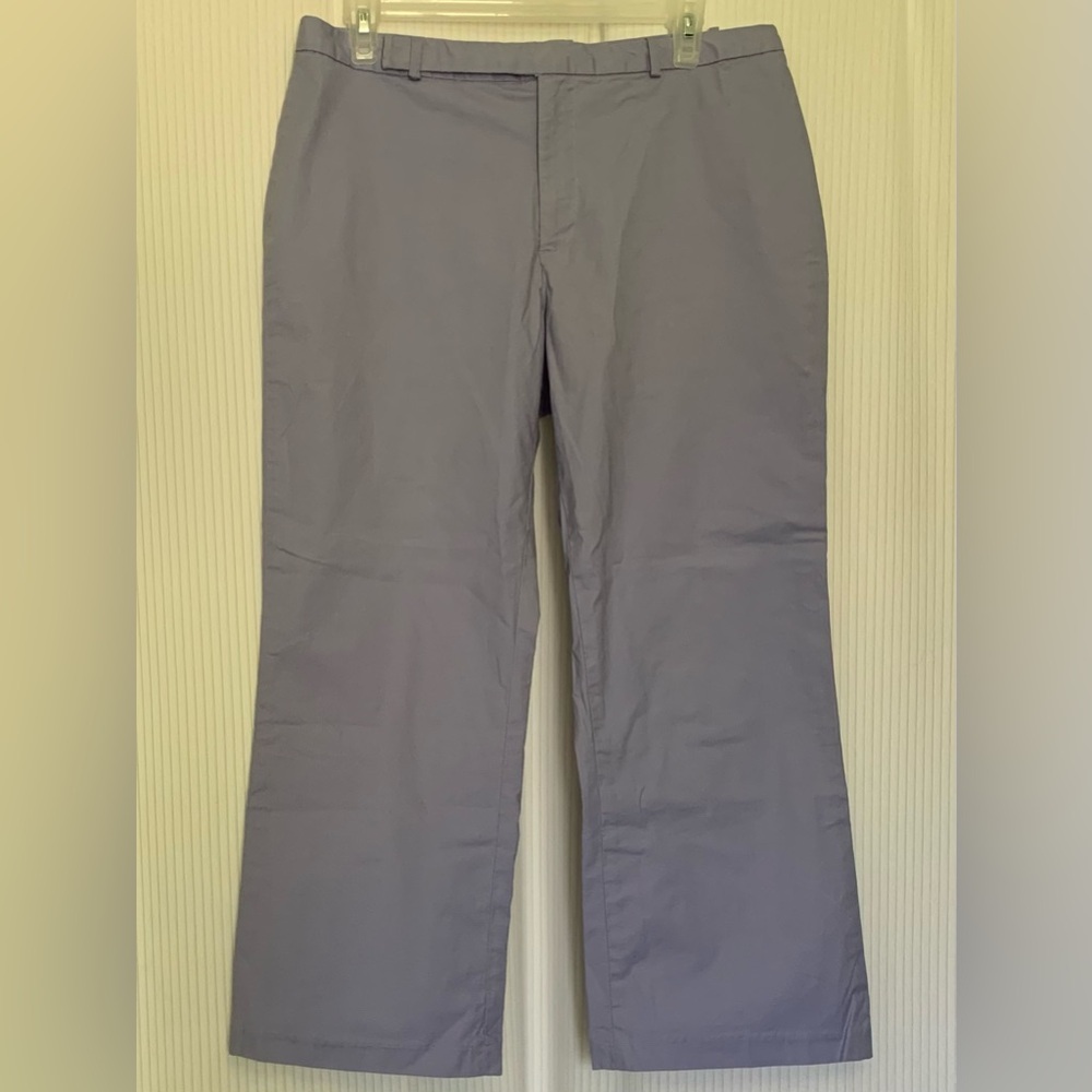 Old Navy Cropped Pants Stretchy Wide Leg Lavender Purple Size 12